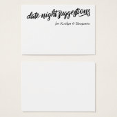 Suggestions pour la fête de l'engagement (Devant & derrière)