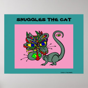 Suggles the Cat Poster