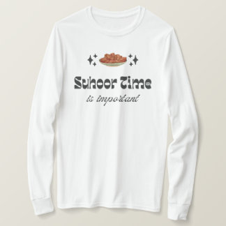 Suhoor Time Ramadan Nacht Islamitisch T-shirt