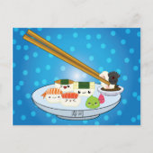 Suhsi Platter Briefkaart (Voorkant)