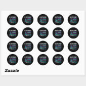 Suicide Awareness 2024 In September We Wear Teal P Ronde Sticker (Vel)