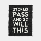 Suicide Awareness Depression Anxiety Mental Health Fleece Deken (Voorkant)