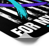 Suicide Awareness Preventie Vrouwen Mannen Neef Am Poster (Hoek)