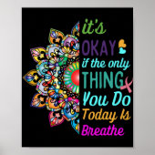 Suicide Awareness Semicolon 988 S 1 Poster (Voorkant)