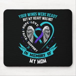Suicide Awareness Shirt moeder zoon dochter preven Muismat
