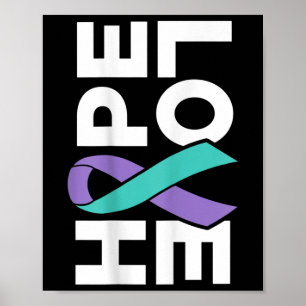 Suicide Awareness - Sideways Hoop Liefde Preventie Poster
