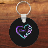Suicide Awareness Stay Tomorrow heeft je nodig Sleutelhanger (Voorkant)