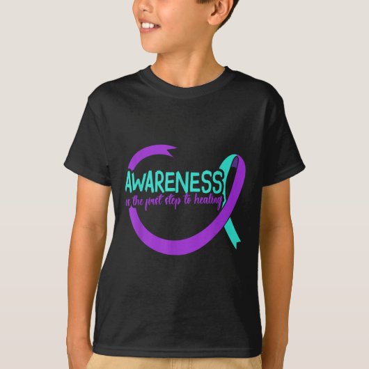 Suicide Awareness Suicide Prevention Suprt Survivo T-shirt (Voorkant)