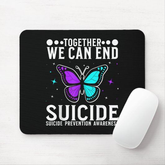 Suicide Awareness Suprt Suicide Prevention Awarene Muismat (Met muis)