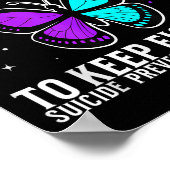 Suicide Awareness Suprt Suicide Prevention Awarene Poster (Hoek)