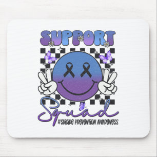 Suicide Prevention Awareness Support Blauwgroen en Muismat