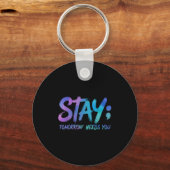 Suicide Prevention Stay Tomorrow Needs You Awarene Sleutelhanger (Voorkant)