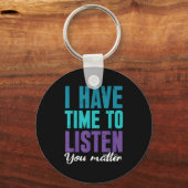 Suicide Prevention You _ I For Suprters  Sleutelhanger (Voorkant)