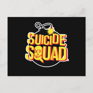 Suicide Squad | Bomb-Logo Briefkaart