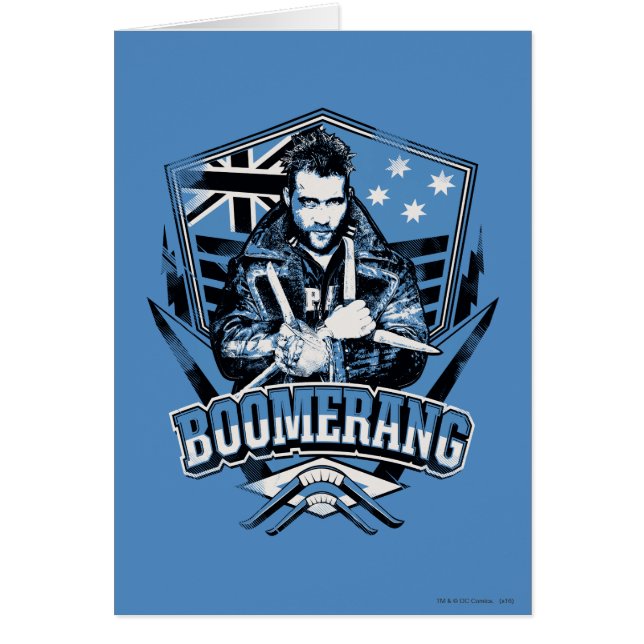 Suicide Squad | Boomerang Badge (Voorkant)