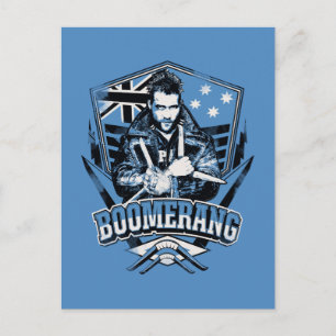 Suicide Squad   Boomerang Badge Briefkaart