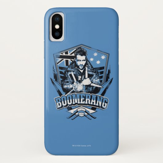 Suicide Squad | Boomerang Badge Case-Mate iPhone Case (Achterkant)