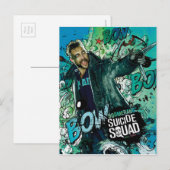 Suicide Squad | Boomerang Character Graffiti Briefkaart (Voorkant / Achterkant)