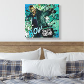 Suicide Squad | Boomerang Character Graffiti Canvas Afdruk (Insitu (Slaapkamer))