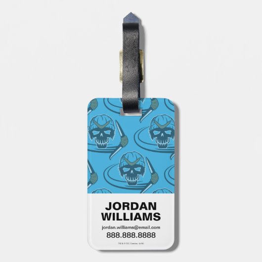 Suicide Squad | Boomerang Comic Book Art Bagagelabel (Achterkant verticaal)