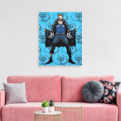 Suicide Squad | Boomerang Comic Book Art Canvas Afdruk (Insitu (Woonkamer))