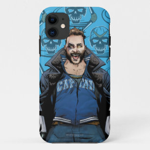 Suicide Squad Boomerang Comic Book Art iPhone 11 Hoesje