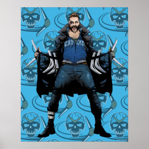 Suicide Squad   Boomerang Comic Book Art Poster