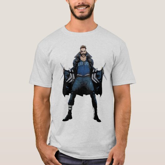 Suicide Squad | Boomerang Comic Book Art T-shirt (Voorkant)