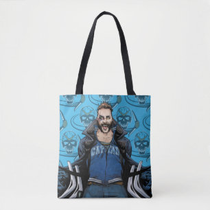 Suicide Squad Boomerang Comic Book Art Tote Bag