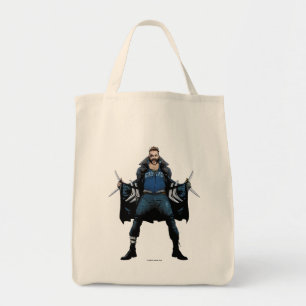 Suicide Squad Boomerang Comic Book Art Tote Bag