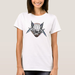 Suicide Squad   Boomerang Fist Tattoo Art T-shirt