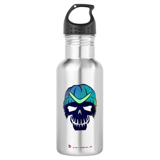 Suicide Squad | Boomerang Head Icon Waterfles (Voorkant)