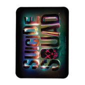 Suicide Squad | Colorful Glow Logo Magneet (Verticaal)