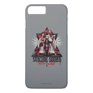 Suicide Squad Crazy Squad Girls iPhone 8 Plus / 7 Plus Hoesje