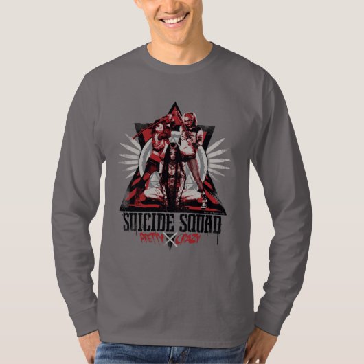 Suicide Squad |  Crazy Squad Girls T-shirt (Voorkant)