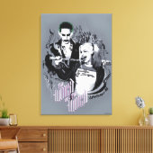 Suicide Squad | De ergste van de ergste Canvas Afdruk (Insitu (Woonkamer))