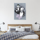 Suicide Squad | De ergste van de ergste Canvas Afdruk (Insitu (Slaapkamer))