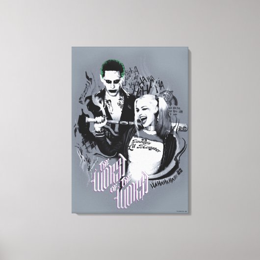 Suicide Squad | De ergste van de ergste Canvas Afdruk (Voorkant)