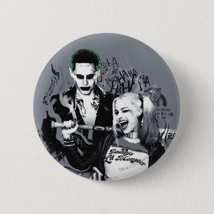 Suicide Squad   De ergste van de ergste Ronde Button 5,7 Cm