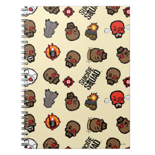 Suicide Squad   Deadshot Emoji Pattern Notitieboek