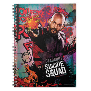 Suicide Squad   Deadshot Karakter Graffiti Notitieboek
