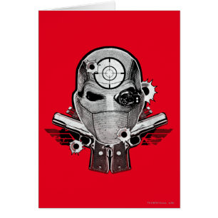 Suicide Squad   Deadshot Mask & Guns Tattoo Art