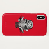 Suicide Squad | Deadshot Masker & Pistolen Tattoo Case-Mate iPhone Case (Achterkant (horizontaal))