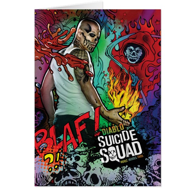 Suicide Squad | Diablo Character Graffiti (Voorkant)
