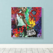 Suicide Squad | Diablo Character Graffiti Canvas Afdruk (Insitu (Houten vloer))