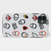 Suicide Squad | Diablo Emoji Pattern Case-Mate iPhone Case (Achterkant (horizontaal))