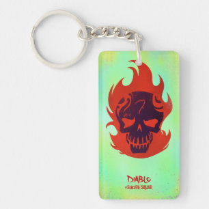Suicide Squad   Diablo Head-pictogram Sleutelhanger