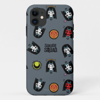 Suicide Squad | Enchantress Emoji Pattern iPhone 11 Hoesje