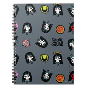 Suicide Squad   Enchantress Emoji Pattern Notitieboek