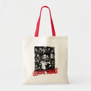 Suicide Squad Foto Grunge Group Tote Bag